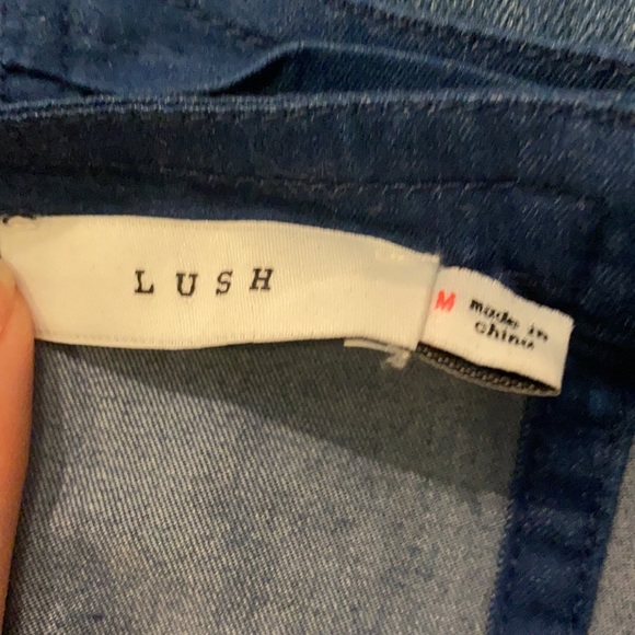 Lulus denim stretch dress - Picture 6 of 6